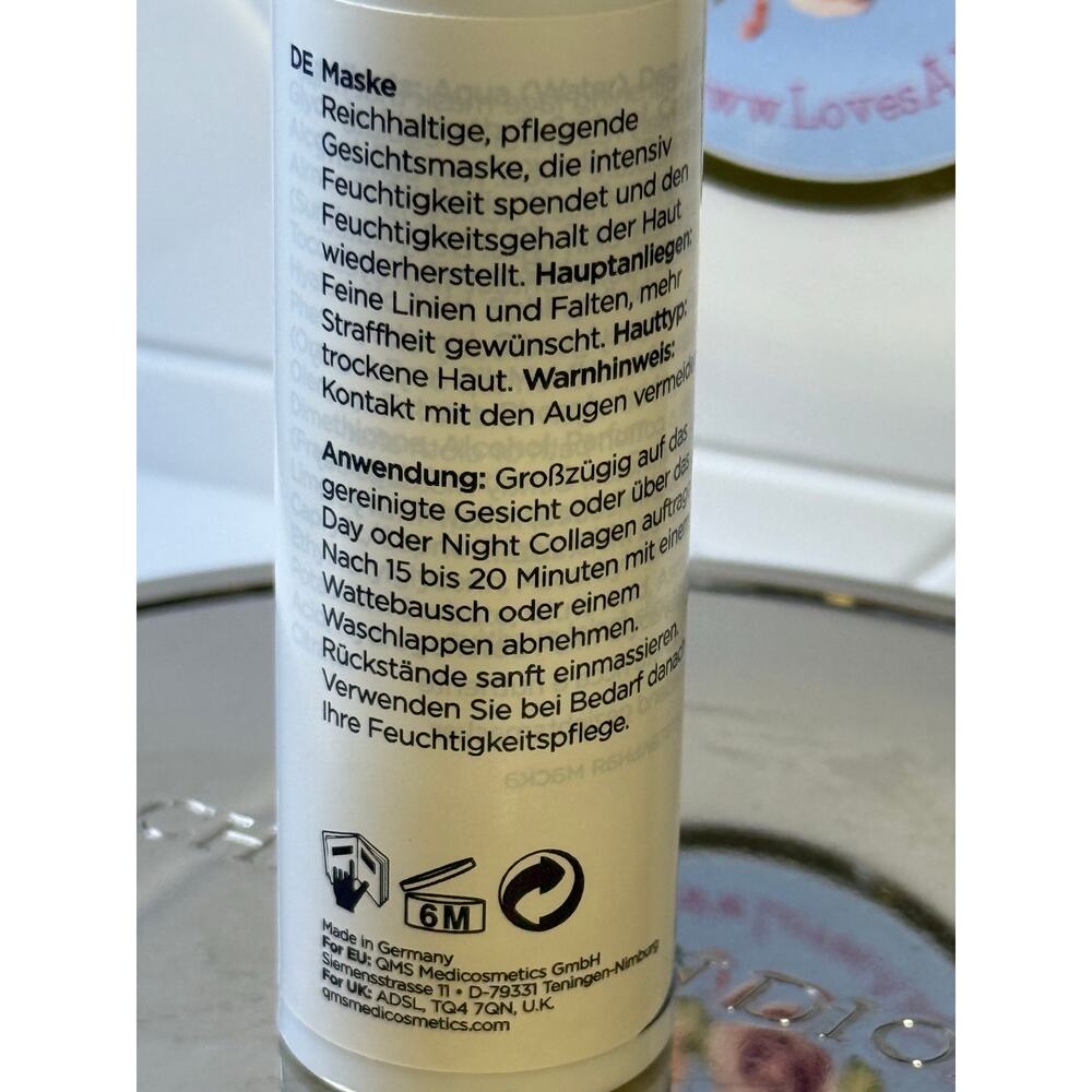 QMS Medicosmetics Power Firm Mask 30 mL - NEW no box - Picture 4 of 5